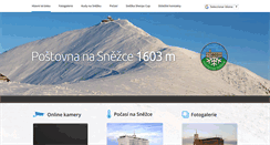 Desktop Screenshot of postovnasnezka.cz